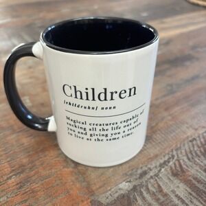 Children Definition Mug Funny Sarcastic Gift for‎ Mom Dad Parent Coffee Cup